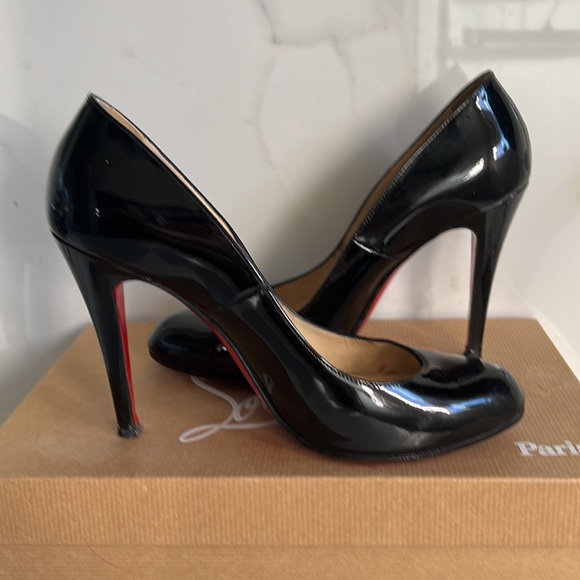 Black Christian loubtouin heels - Picture 3 of 11